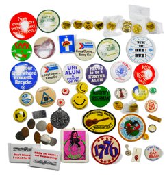 Lot Of Pinbacks Buttons