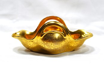 Vintage Ovington's Gold Encrusted Bowl