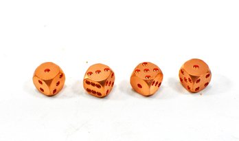 Solid Copper Dice Set