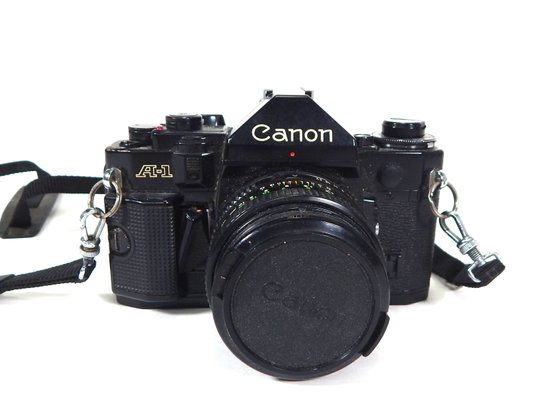 Canon A-1 36mm Camera & Winder