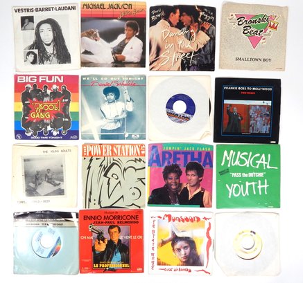 Lot Of 16 Vintage Vinyl Records