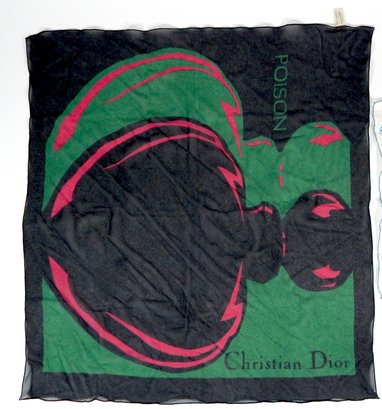 Lot 2 Vintage Scarfs- Christian Dior