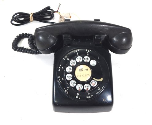 Vintage Bell Systems Western Electric Desktop Rotary Phone