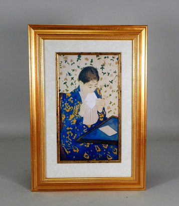 Framed Mary Cassatt  Print - ' The Letter '