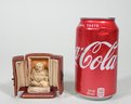 Antique Miniature BUDDHA Figure In Cartier Box