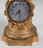 Antique French Bronze Gilt Mantle Clock