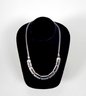 Vintage Two-tone Sterling Silver Necklace