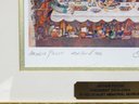 Jovan Obican (1918 - 1986) Jewish Wedding Signed Lithograph With COA