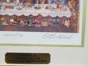 Jovan Obican (1918 - 1986) Jewish Wedding Signed Lithograph With COA