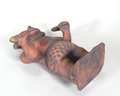 Large Vintage Mayan Inca Aztec Corn God Terra Cotta Clay Pottery Figurine