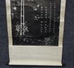 Vintage Asian Fine Art Painting Print On Paper Silk Scroll
