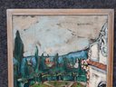 Frances A Stanton (1932 - 2019) Firenze Impressionistic Cityscape