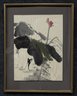 Vintage Asian Painting Of Flower