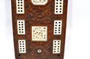 19th C. Chinese Canton Sandalwood And Ivory Cribbage Board