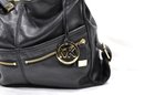 Original Michael Kors Handbag Satchel Black Leather Shoulderbag Tote