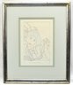 June Lee (20th Century) ' Who Sheds Tears For Pierrot' Signed Etching