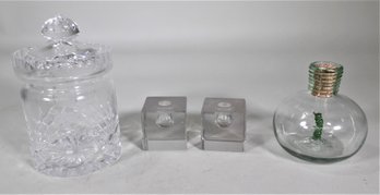 Lot Of 4 Glass Pieces