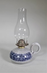 Beautiful Salt Glaze Ceramic Oil Lamp