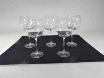 5 Large Wine Glasses