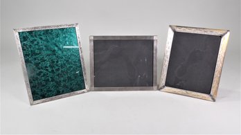 3 Vintage Tabletop Metal Frames