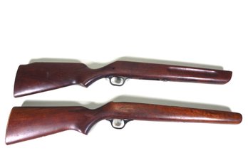 Lot 2 Vintage Rifle Stocks