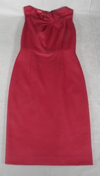 Women's Elie Tahari Red Sheath Dress Size 0
