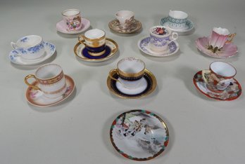 Lot Of Demitasse Cups And Saucers