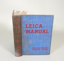 Vintage LEICA Manual 1938