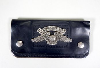 Harley Davidson Long Leather Wallet