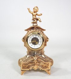 Vintage Figural Mantle Clock