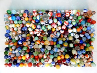 Lot Of Marbles - Shooters, Cat Eyes Etc.