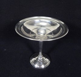 Vintage RB Sterling Silver Footed Compote