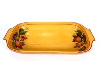 Eunice Burr Stebbins (Couch) 1893-1992  Wood Hand Carved Tray