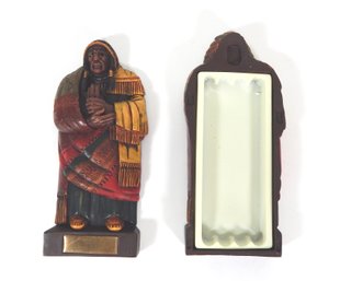 Indian Figure Unused Cigar Box Native American