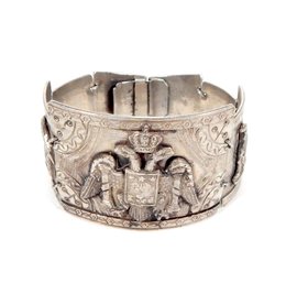 Vintage Amano Peruvian Sterling Silver Bracelet