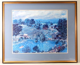 Maxwell Mays (1918-2009) Framed Lithograph