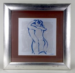 ALFRED GOCKEL Love Couple/ Embracing Nudes Framed Print