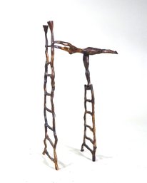 Abstract Nude Bronse Sculpture