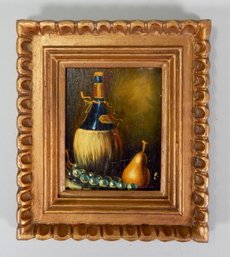 Small Still Life Oil Painting- Signed