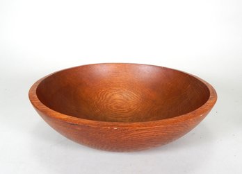 Vintage Weston Mill Vermont Decorative Wooden Bowl
