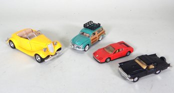 Lot 4 Vintage Car Models