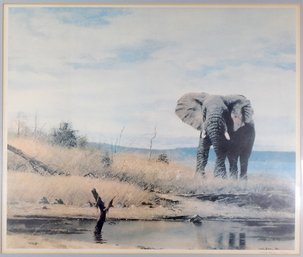 Craig Bone (Born 1955) Elephant - Hand Signed Limited Edition Lithograph