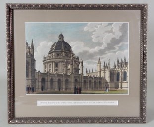 Thomas Malton The Younger (1748 - 1804) View Of Oxford Colored Engraving