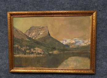 Pascal  Ravenscroft Hyde (1895 - 1973) Landscape Oil Painting