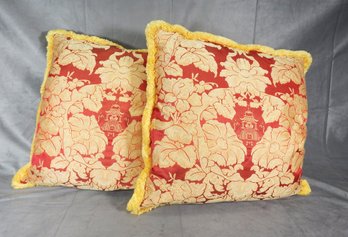 Two Large Beautiful Pillows