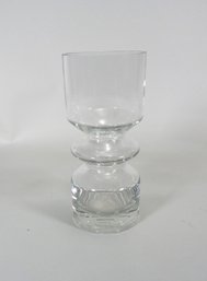 Beautiful Heavy Glass Vase  - MCM (?)