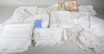 Lot Of Beautiful Vintage Linens