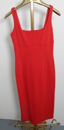 Diane Von Furstenberg Women's Red 'Bridget' Dress Size 4