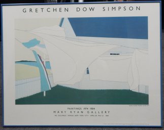 Gretchen Down Simpson Exhibit Poster