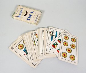 Vintage INCA Playing Card Game